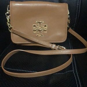 Tory Burch Britten crossbody bag - light brown